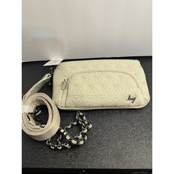 LUG Flyer NVL Convertible Crossbody - including Chain Strap - NWT Pebble From My - Picture 2 of 5